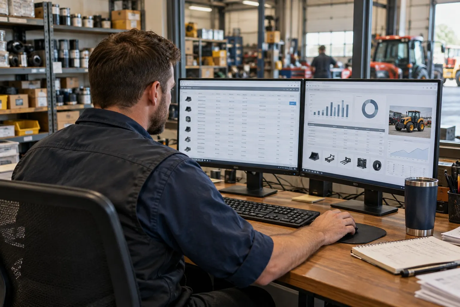 Talking through a system decision with the owner and managers